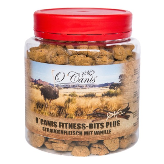 O'Canis Fitness-Bits Struisvogel met Vanille