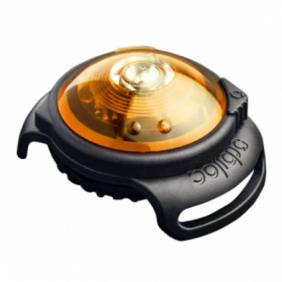 Orbiloc Dog Dual Light, geel