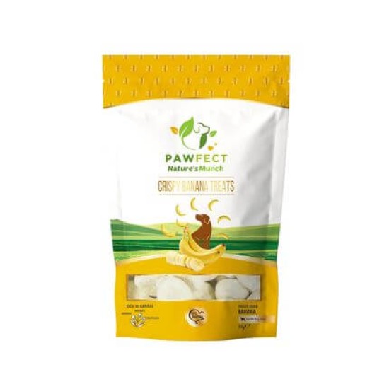 Pawfect Natures Munch Dog Treats Banaan