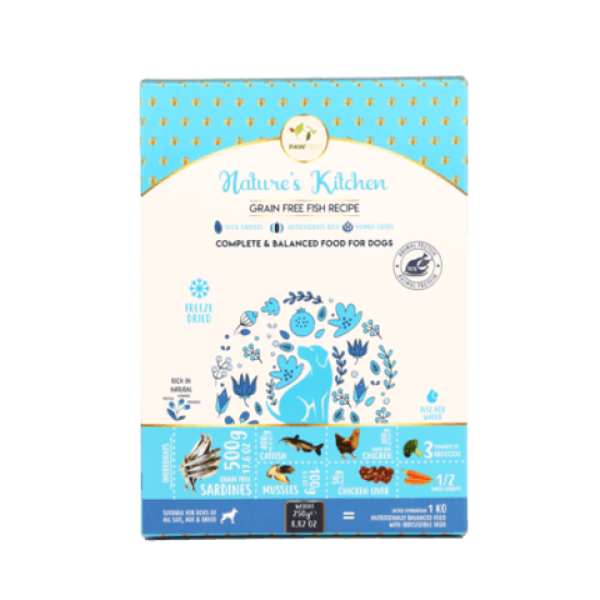 PawFect Freeze Dried Foods Fish, 250 g