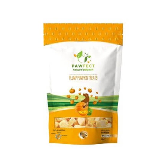 Pawfect Natures Munch Dog Treats Pompoen