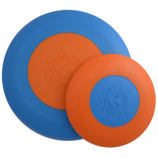 Planet Dog Zoom Flyer, Blauw/oranje, small