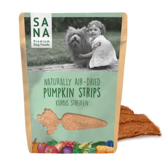 Sana Dog Veggie Strips pompoen