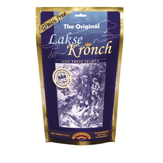 Henne Lakse Kronch viskoekjes 100% zalm, 175 g