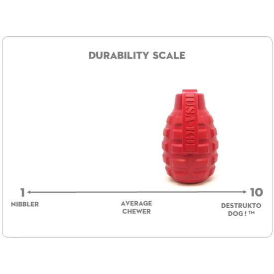 Sodapup Grenade Treat Dispenser, Medium