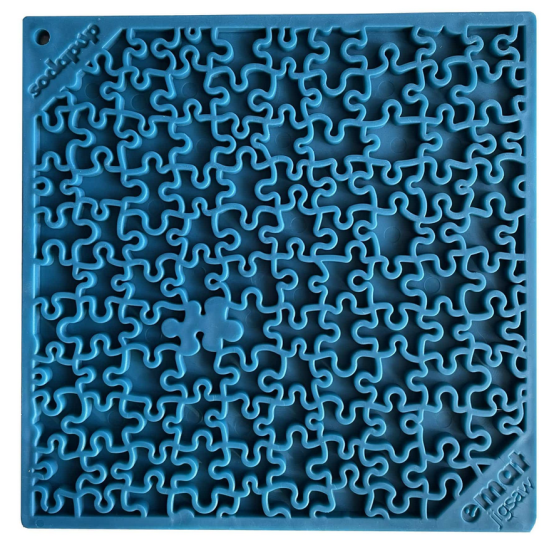 Sodapup Lickmat Jigsaw, Blauw