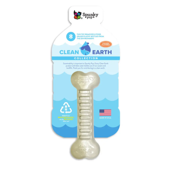 Spunky Pup Clean Earth Recycled Bone