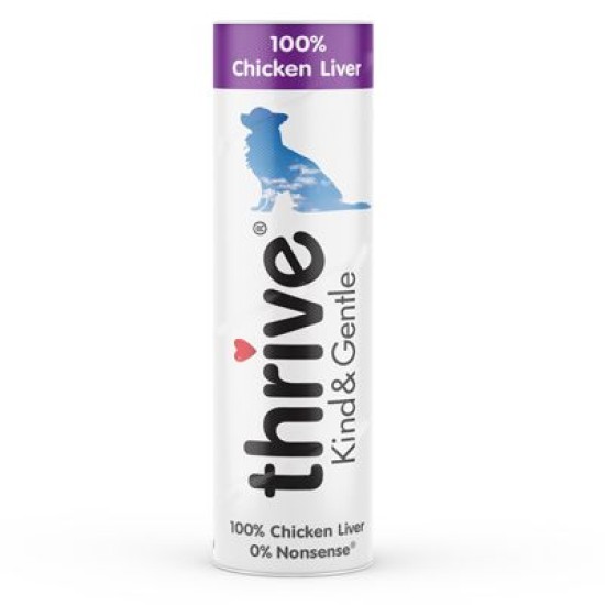 Thrive Dog Kind & Gentle Chicken Liver Tube