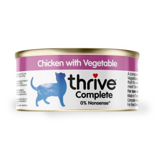 Thrive Cat Wet Food Chicken & Vegetables