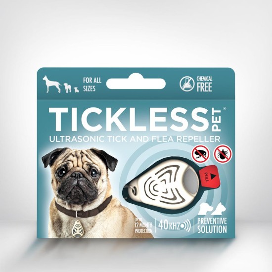 Tickless Pet Ultrasone Teek & Vlo Verjager, beige