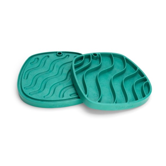 West Paw Seaflex Feast Mat Waves, Kelp