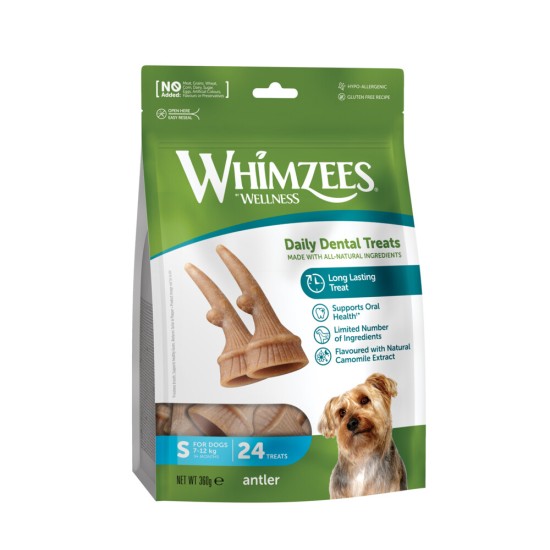 Whimzees Wellness Occupy Antler, large (6 stuks)