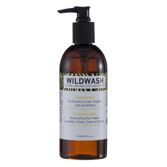 WildWash Shampoo gevoelige vachten, puppy's, katten & kittens