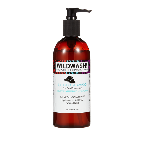 WildWash Shampoo Anti Vlo, Vlieg, Mijt, Teek