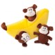 Zippy Paws Burrow Monkey 'n Banana