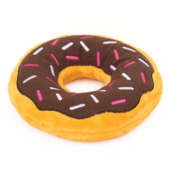 Zippy Paws Jumbo Donut Chocolate