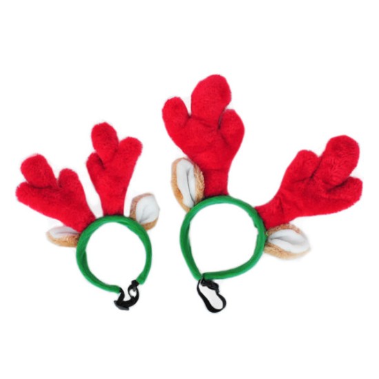 Zippy Paws Holiday Headband, Small