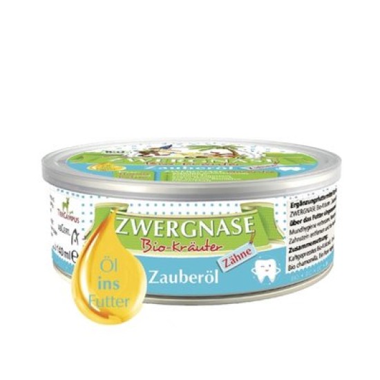 Zwergnase Bio Wonderolie Tanden (antibacterieel), 140 g