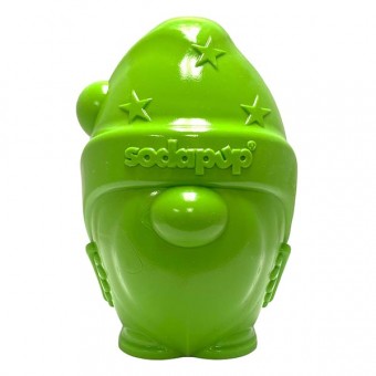 Sodapup Holiday Pup-X-Rubber Gnome Treat Dispenser