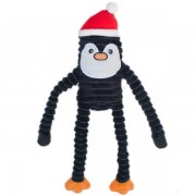 Zippy Paws Holiday Crinkle Penguin