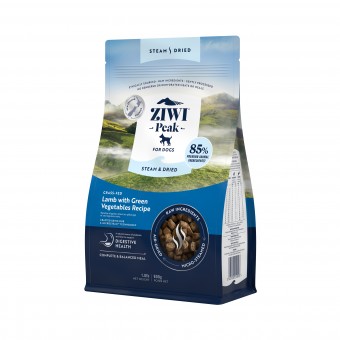 ZiwiPeak Hond Steam & Dried Lam